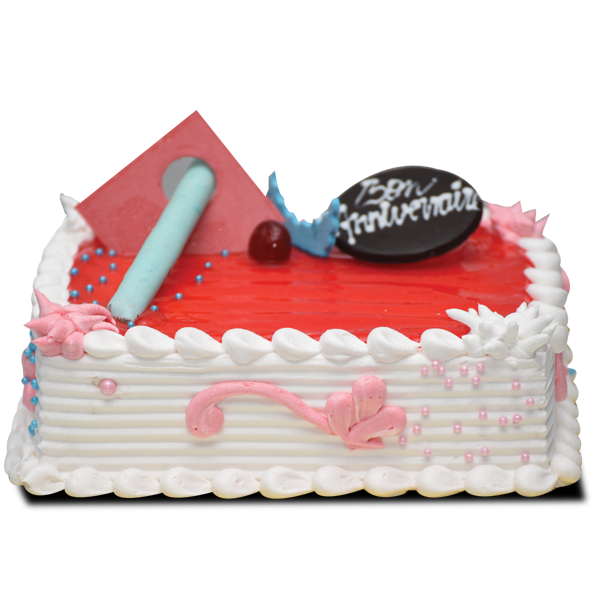 Entremet Vanille & fraise